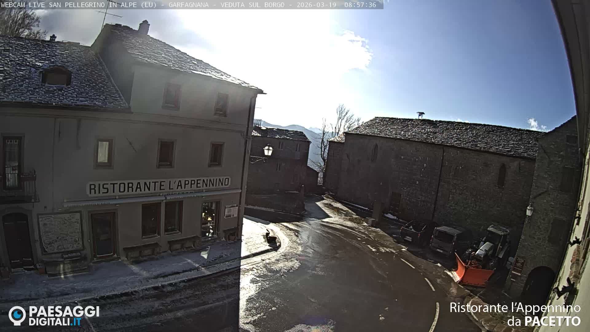 Garfagnana, San Pellegrino in Alpe  Alps Live Cam -  Lucca, Tuscany, Italy