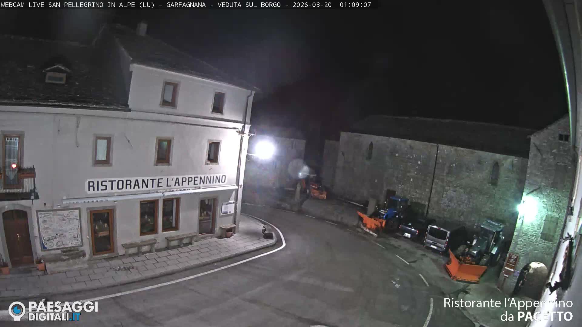 Garfagnana, San Pellegrino in Alpe  Alps Live Cam -  Lucca, Tuscany, Italy