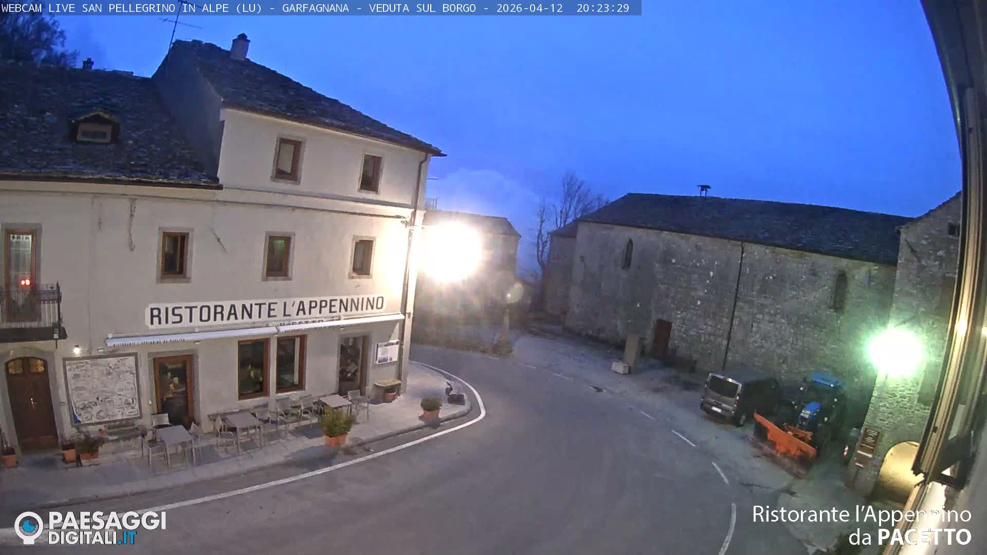 Garfagnana, San Pellegrino in Alpe  Alps Live Cam -  Lucca, Tuscany, Italy