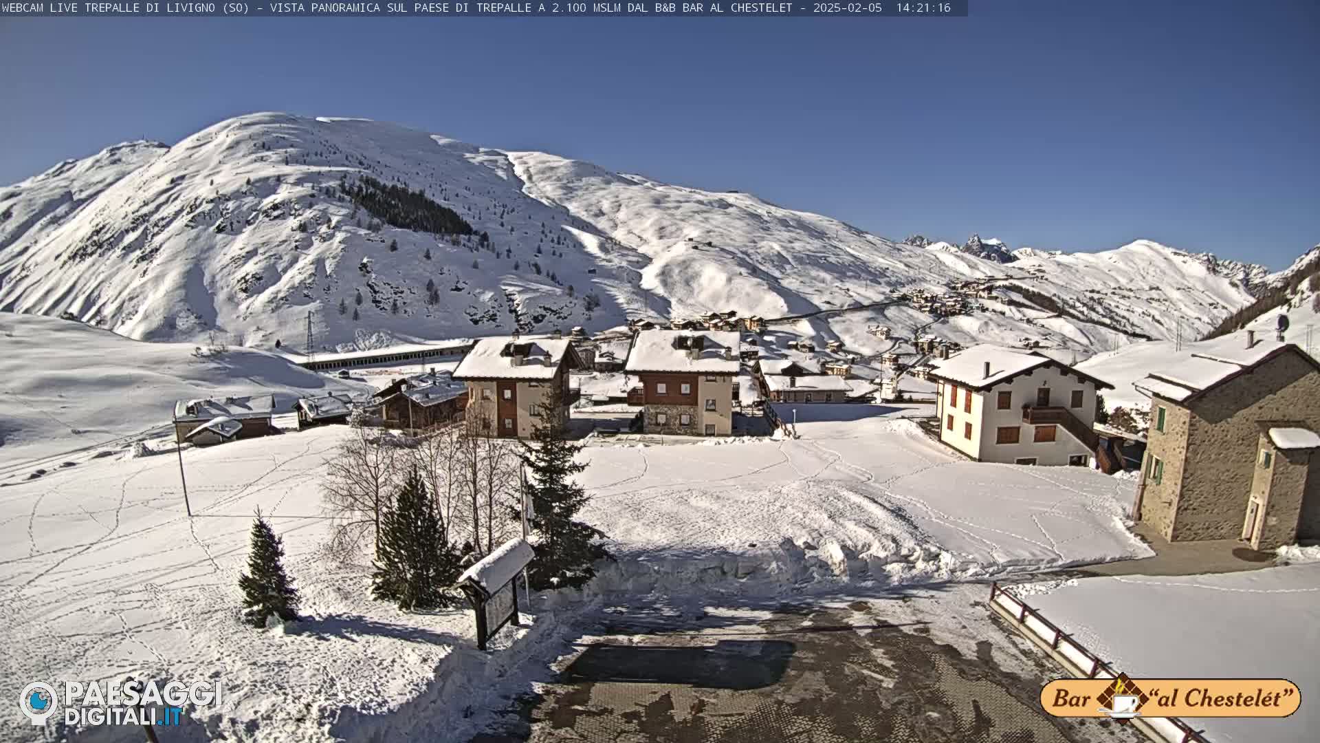 Livigno, Trepalle Live Cam - Sondrio, Lombardy, Italy