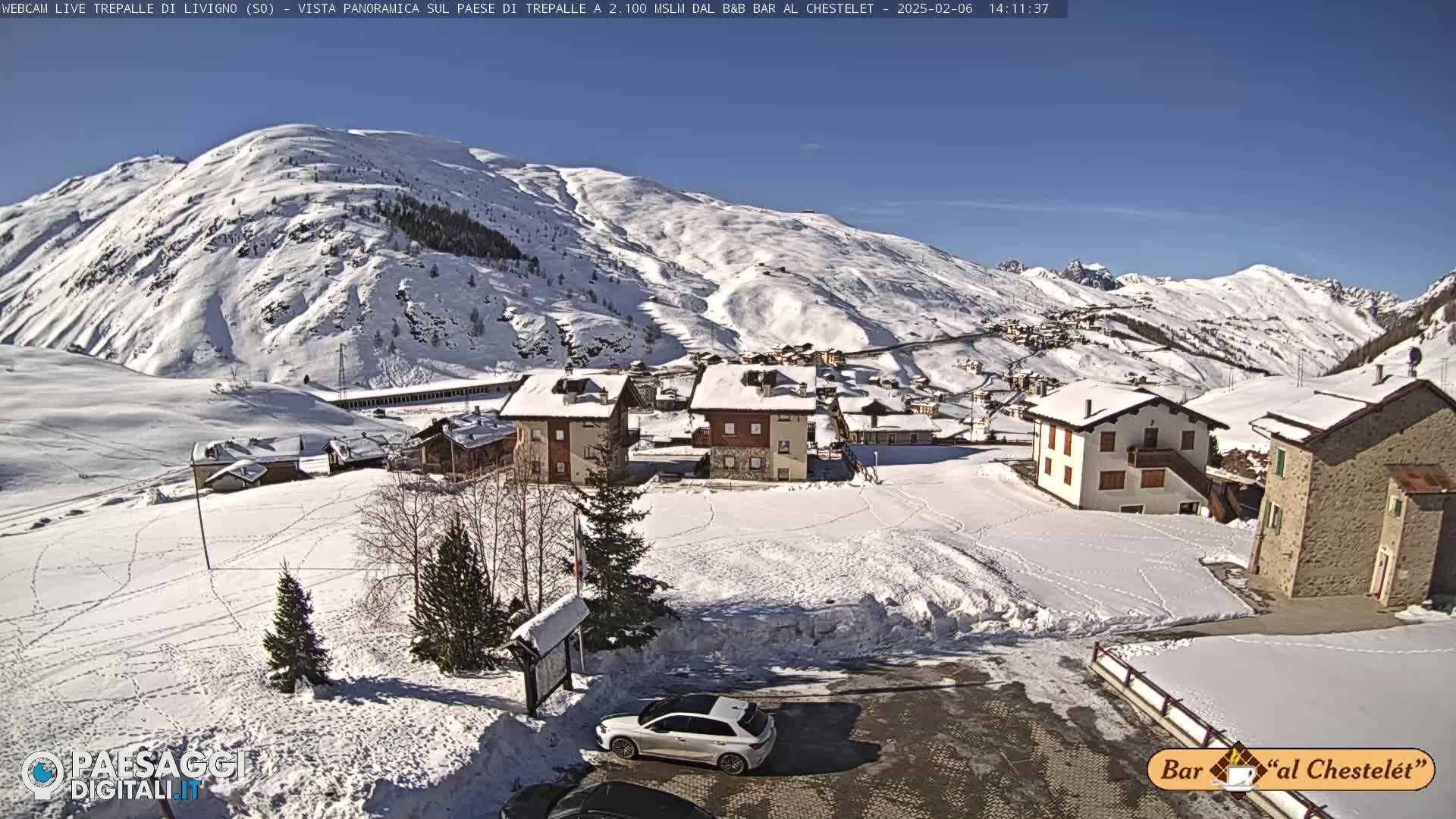 Livigno, Trepalle Live Cam - Sondrio, Lombardy, Italy