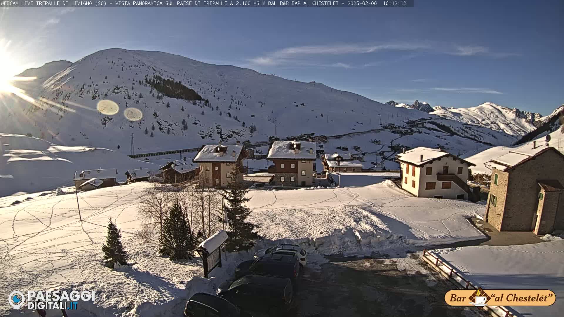Livigno, Trepalle Live Cam - Sondrio, Lombardy, Italy