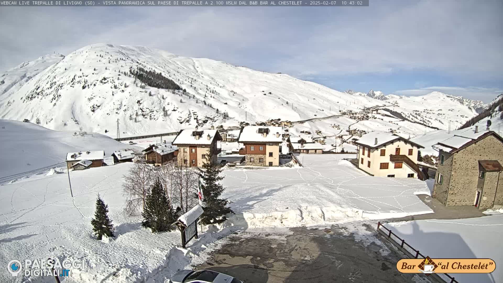Livigno, Trepalle Live Cam - Sondrio, Lombardy, Italy