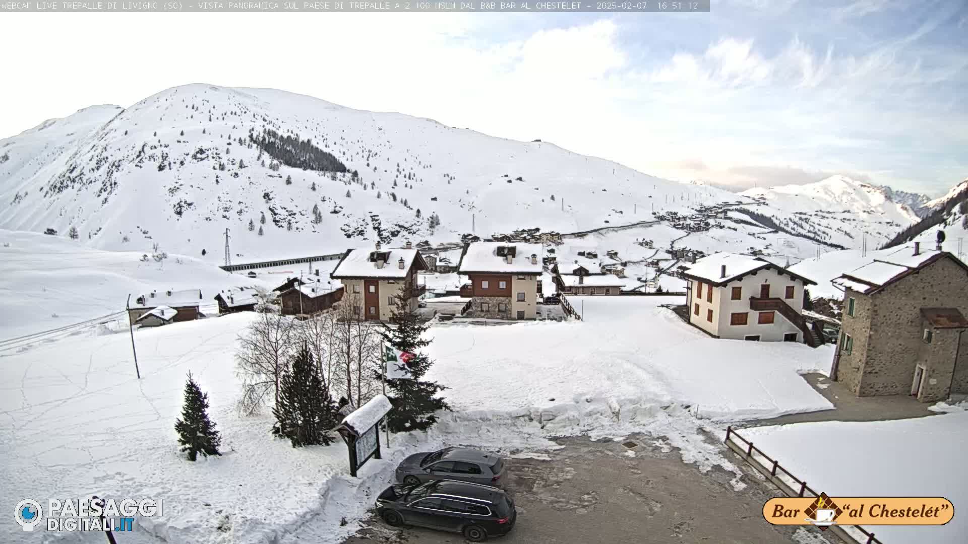 Livigno, Trepalle Live Cam - Sondrio, Lombardy, Italy