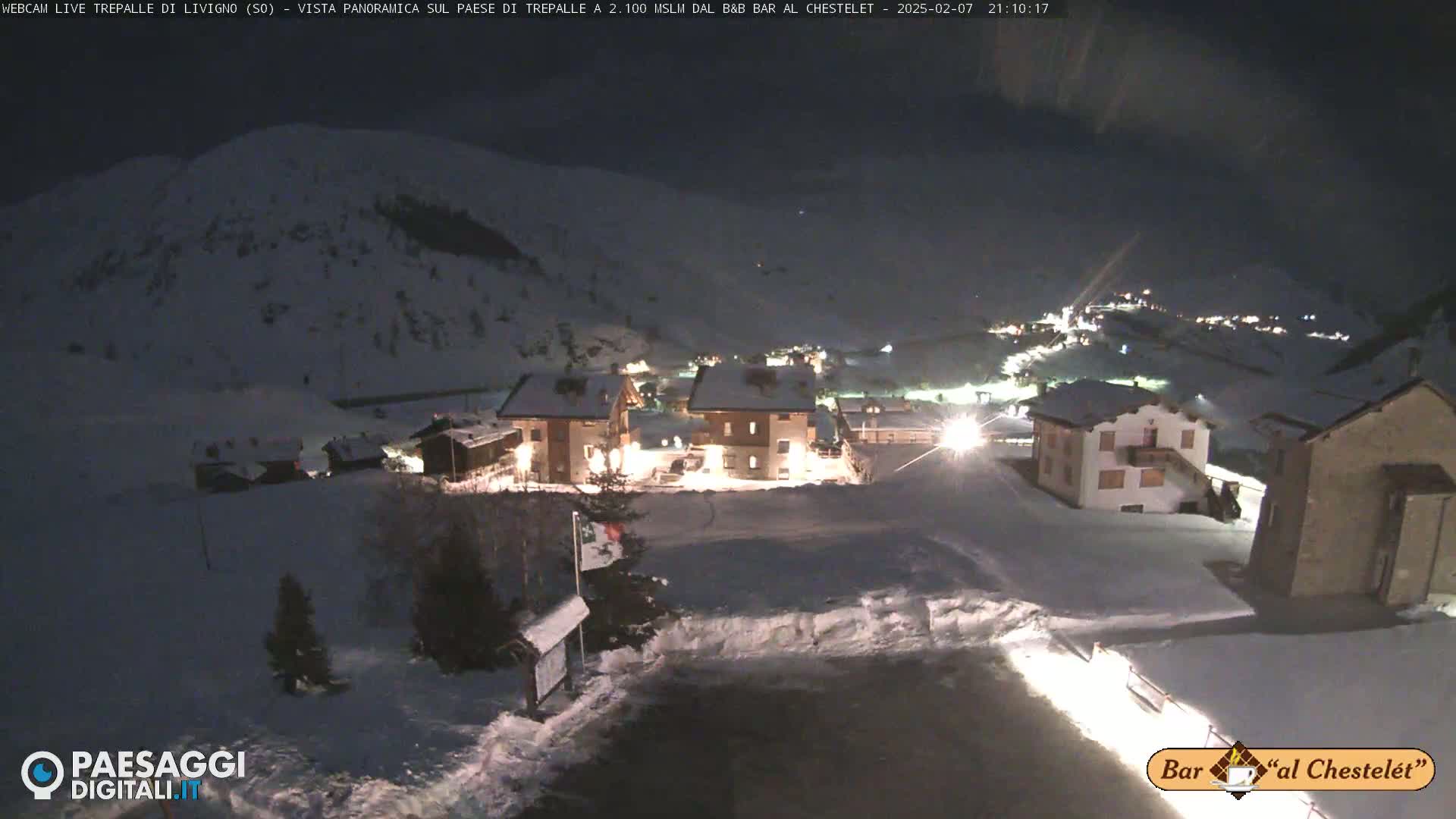 Livigno, Trepalle Live Cam - Sondrio, Lombardy, Italy