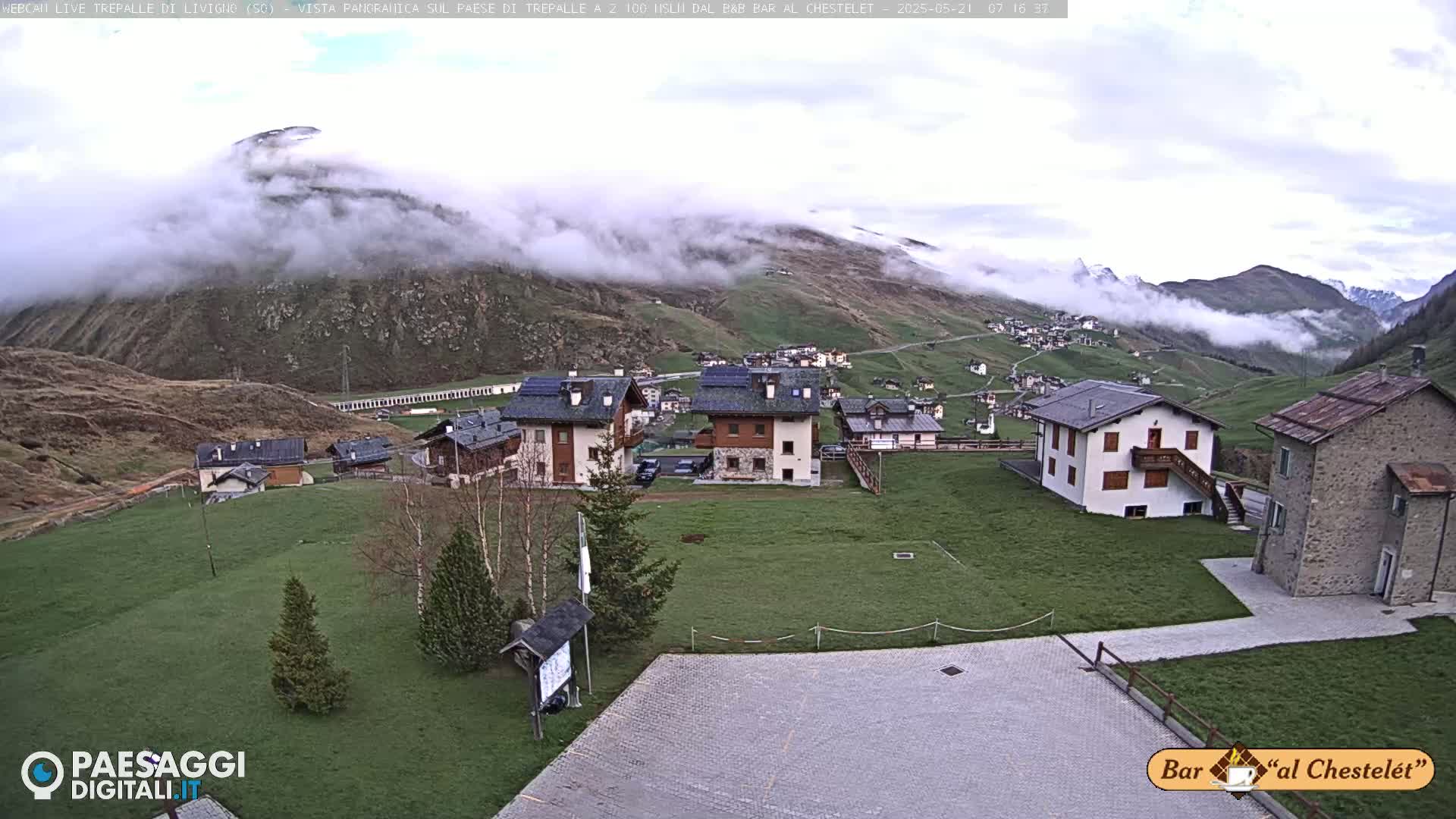 Livigno, Trepalle Live Cam - Sondrio, Lombardy, Italy