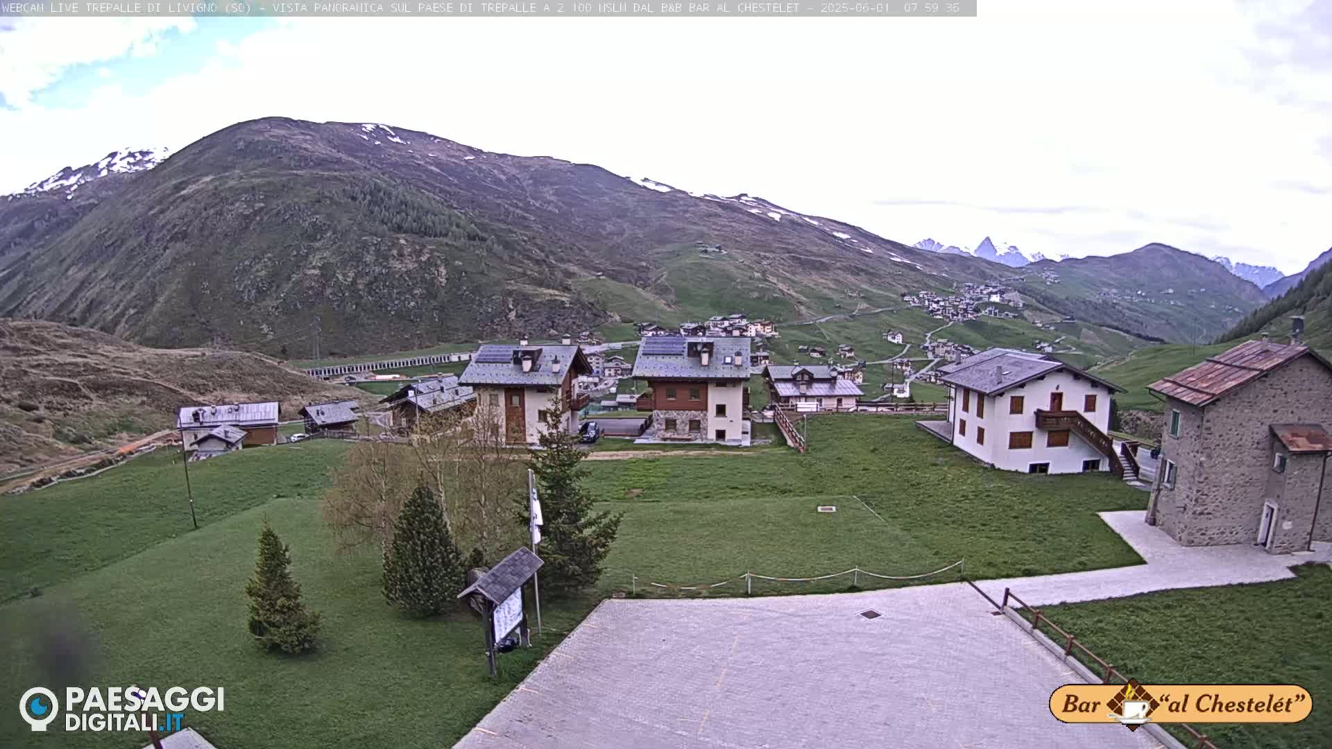 Livigno, Trepalle Live Cam - Sondrio, Lombardy, Italy