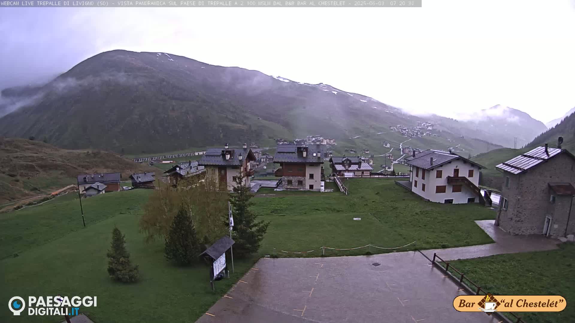Livigno, Trepalle Live Cam - Sondrio, Lombardy, Italy