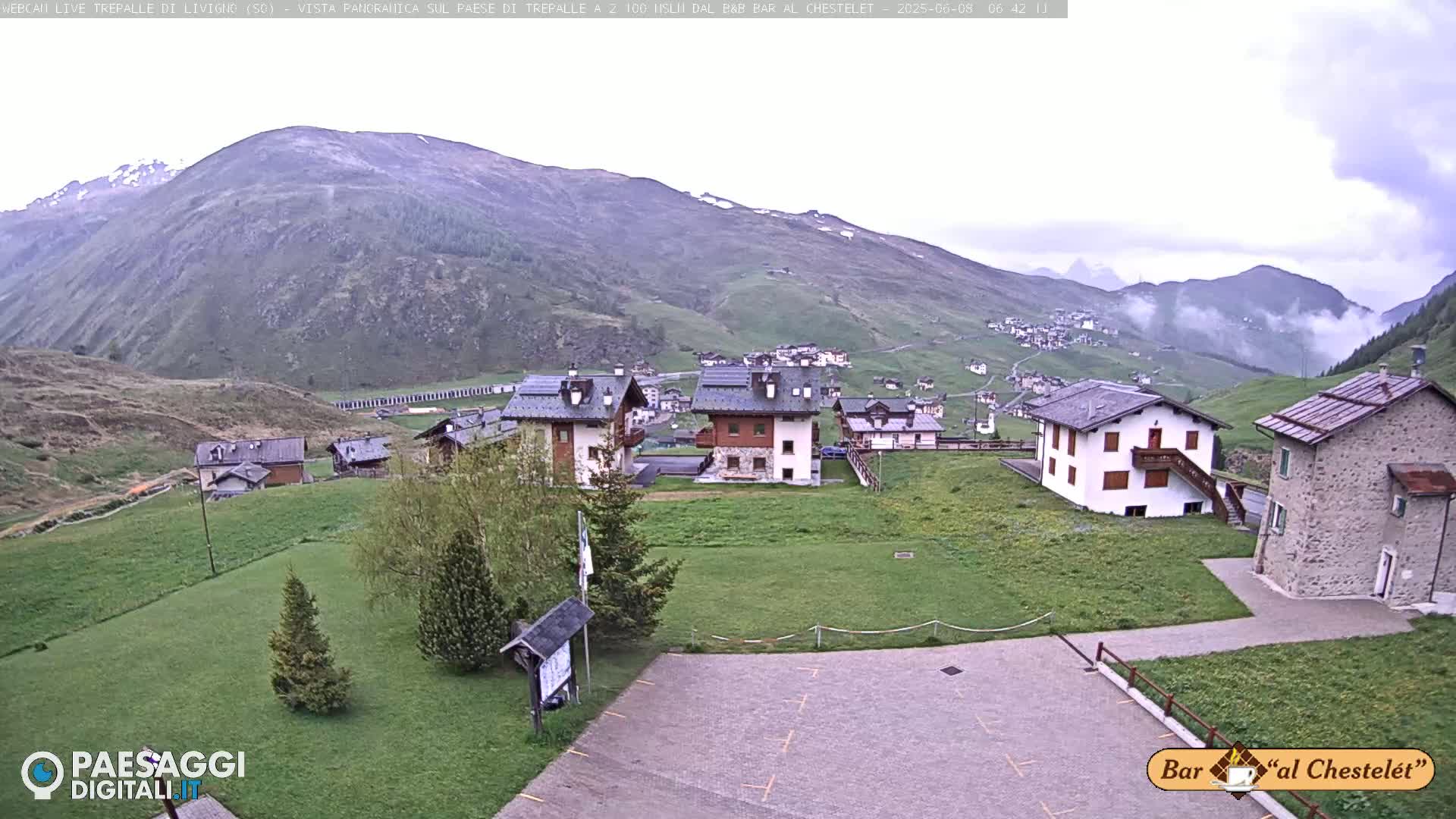 Livigno, Trepalle Live Cam - Sondrio, Lombardy, Italy
