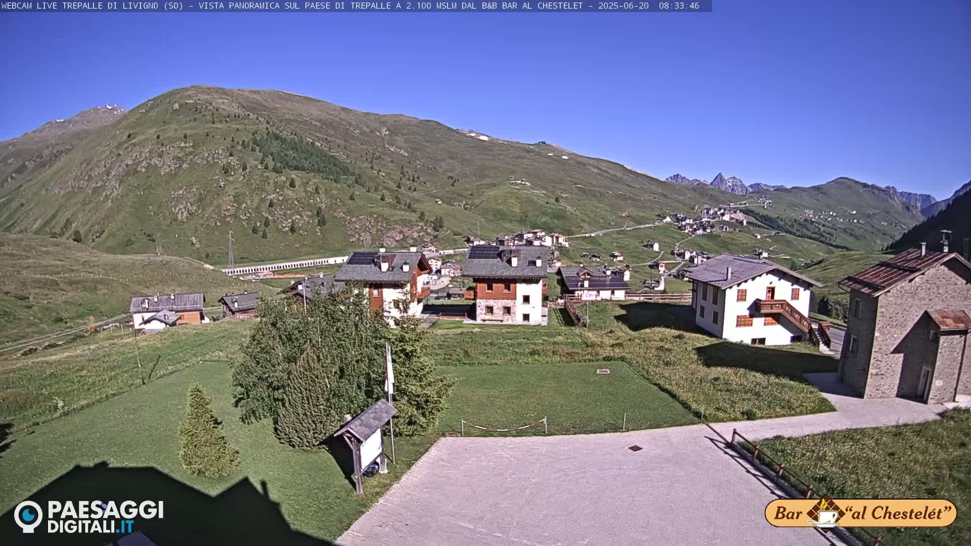 Livigno, Trepalle Live Cam - Sondrio, Lombardy, Italy