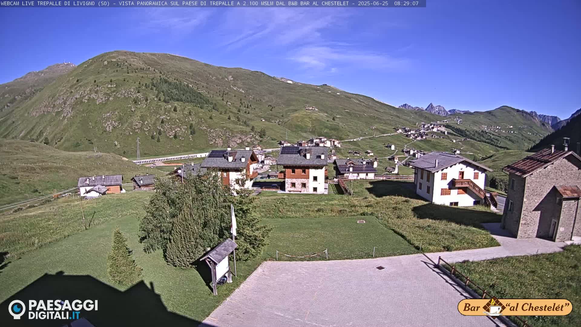 Livigno, Trepalle Live Cam - Sondrio, Lombardy, Italy