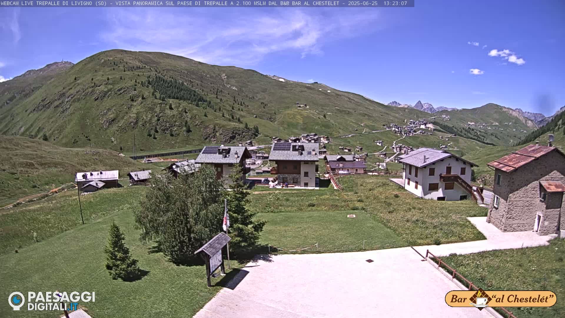 Livigno, Trepalle Live Cam - Sondrio, Lombardy, Italy