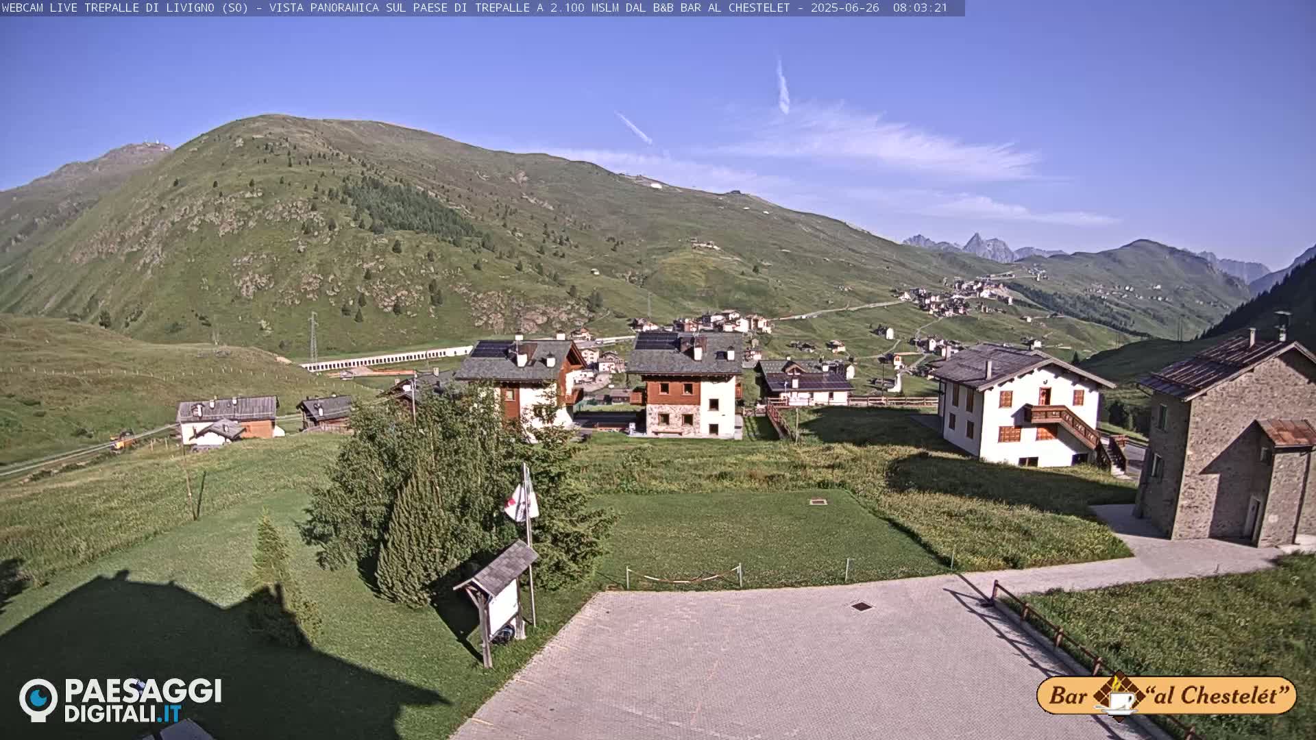 Livigno, Trepalle Live Cam - Sondrio, Lombardy, Italy
