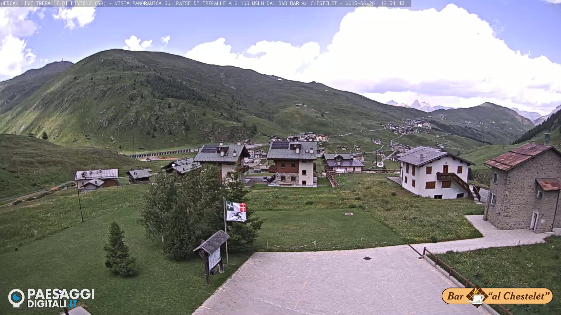 Livigno, Trepalle Live Cam - Sondrio, Lombardy, Italy