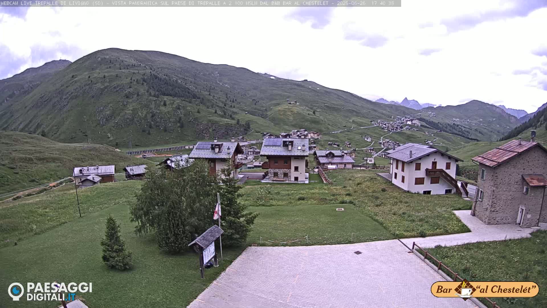 Livigno, Trepalle Live Cam - Sondrio, Lombardy, Italy