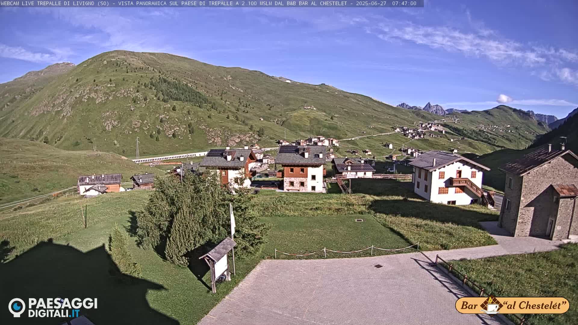 Livigno, Trepalle Live Cam - Sondrio, Lombardy, Italy
