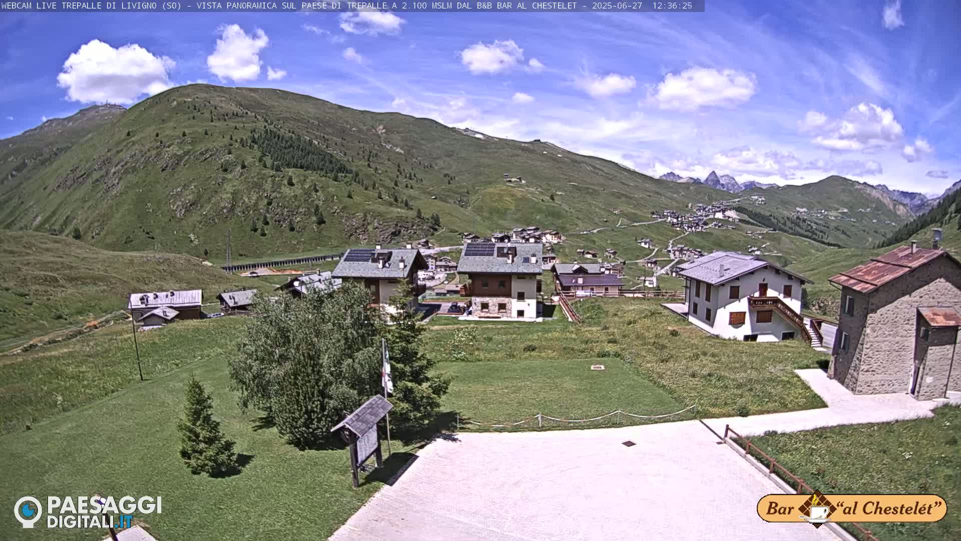 Livigno, Trepalle Live Cam - Sondrio, Lombardy, Italy