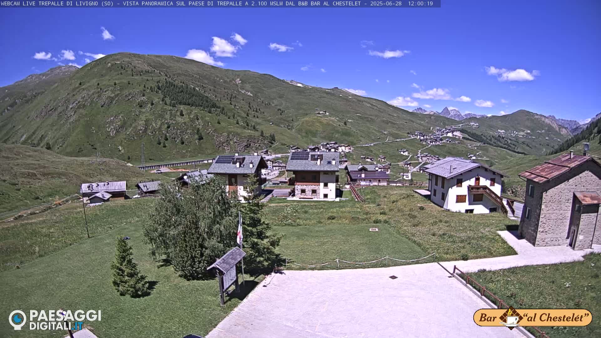 Livigno, Trepalle Live Cam - Sondrio, Lombardy, Italy