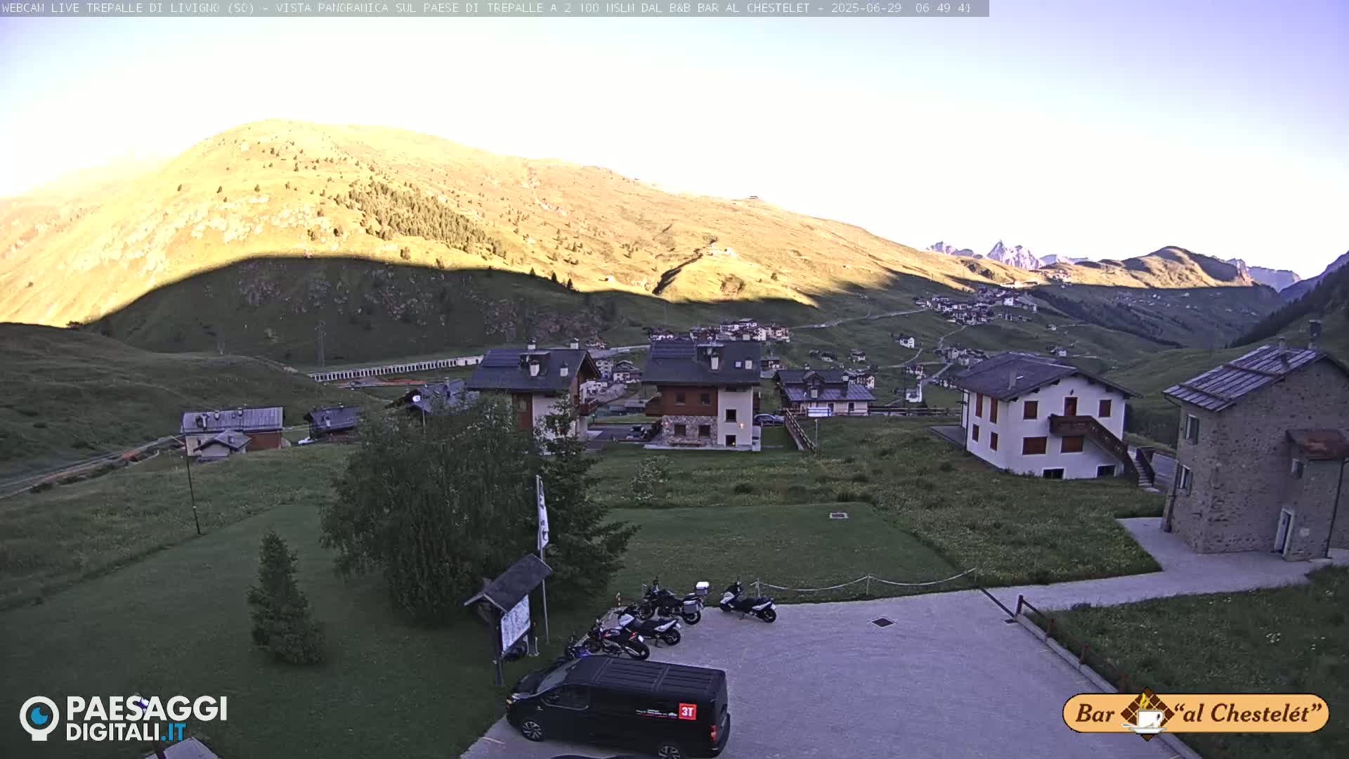 Livigno, Trepalle Live Cam - Sondrio, Lombardy, Italy