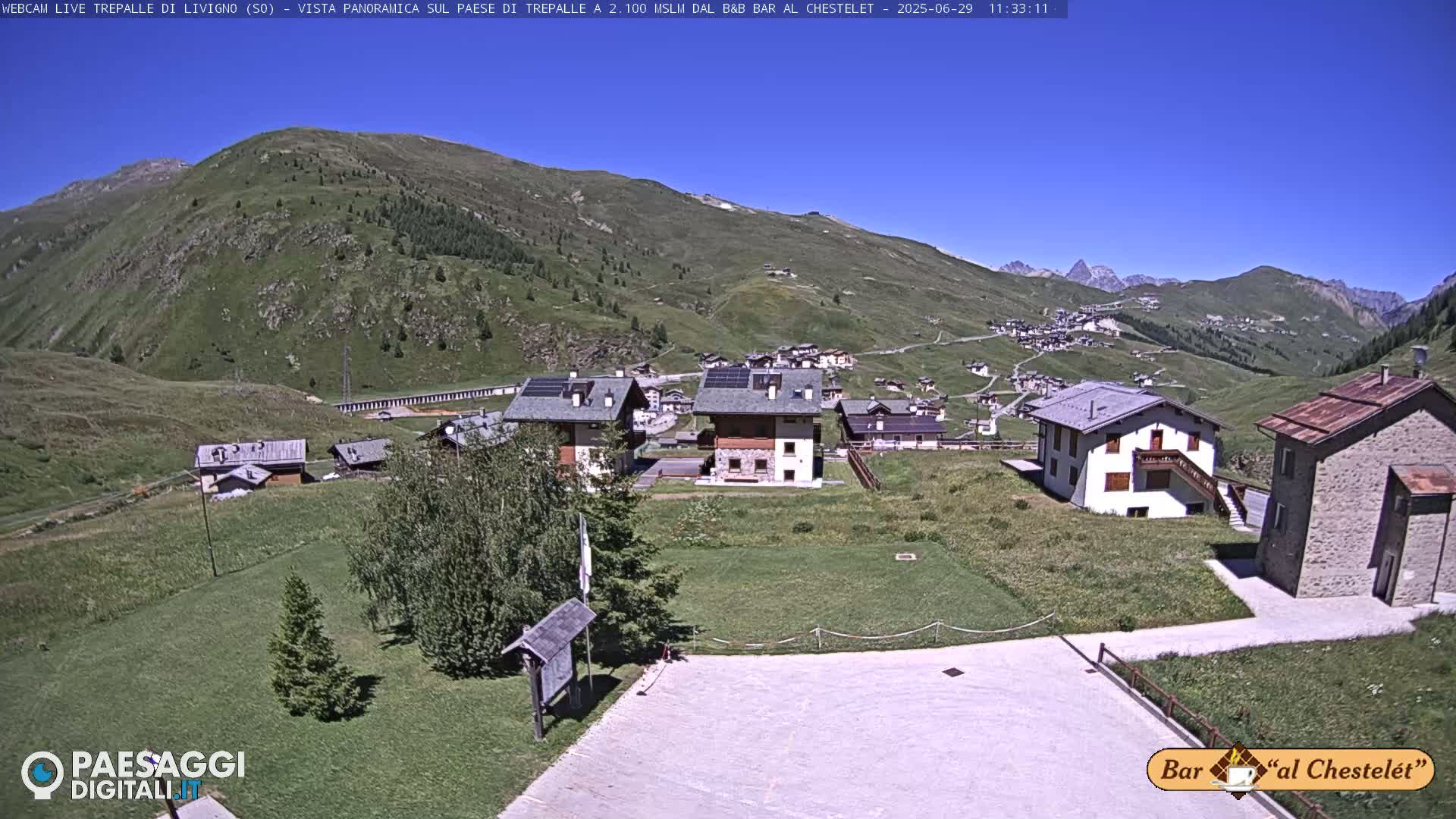 Livigno, Trepalle Live Cam - Sondrio, Lombardy, Italy