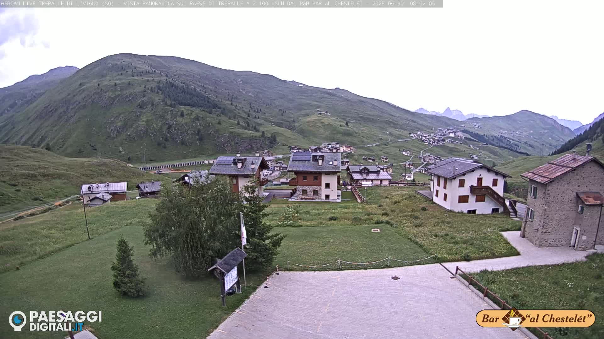 Livigno, Trepalle Live Cam - Sondrio, Lombardy, Italy