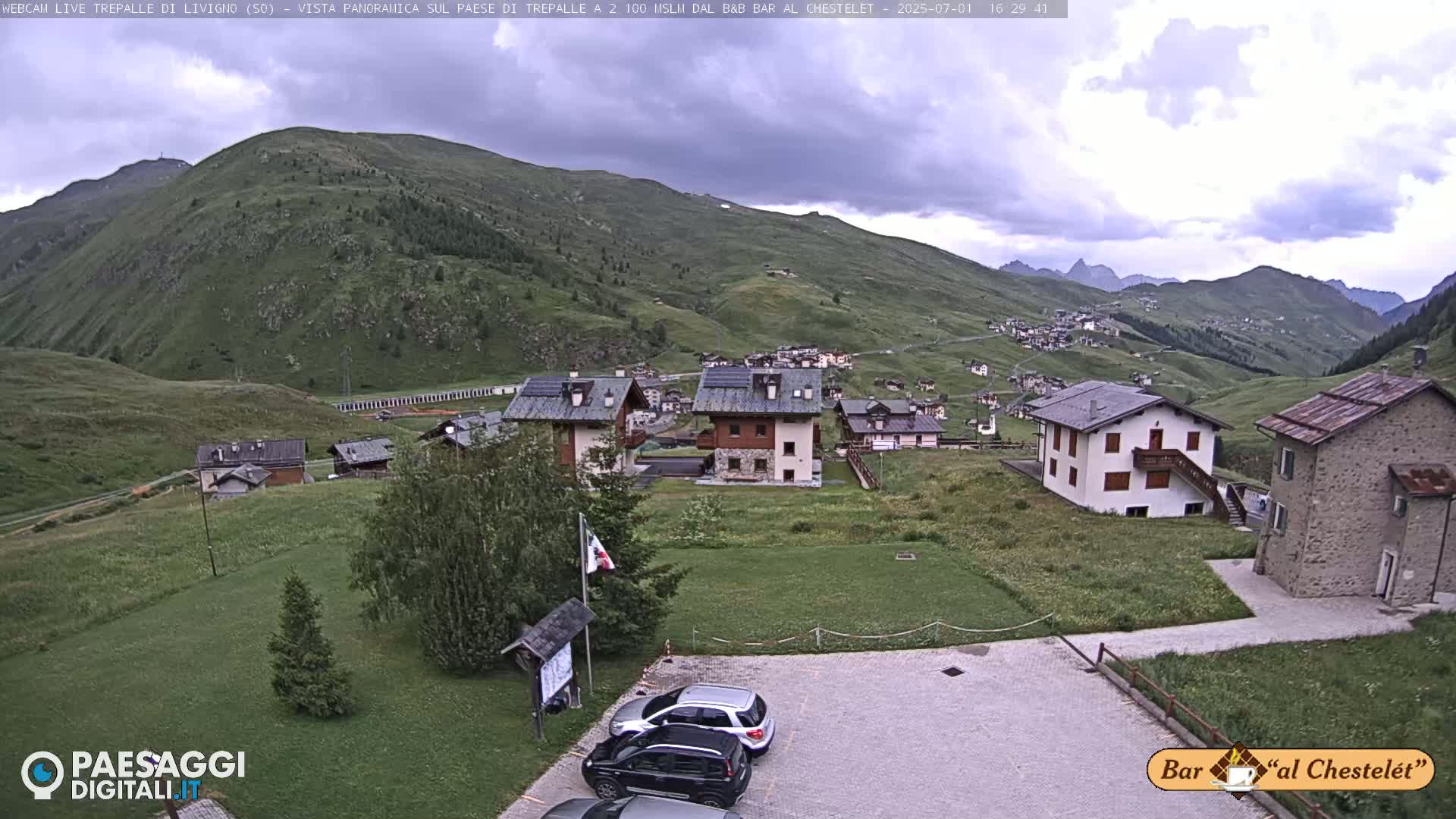 Livigno, Trepalle Live Cam - Sondrio, Lombardy, Italy