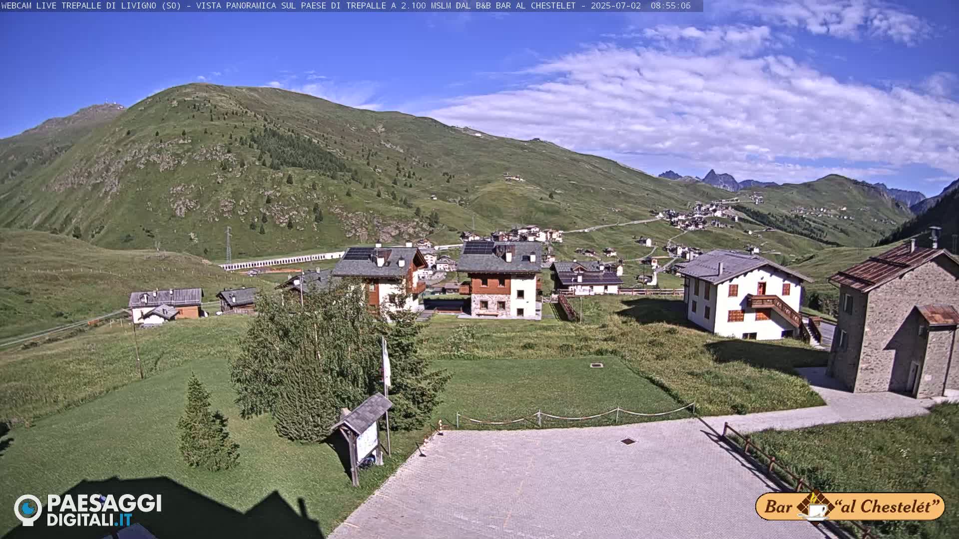 Livigno, Trepalle Live Cam - Sondrio, Lombardy, Italy