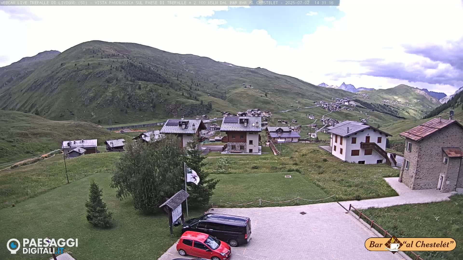Livigno, Trepalle Live Cam - Sondrio, Lombardy, Italy