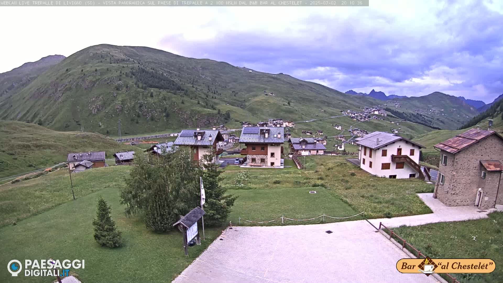 Livigno, Trepalle Live Cam - Sondrio, Lombardy, Italy