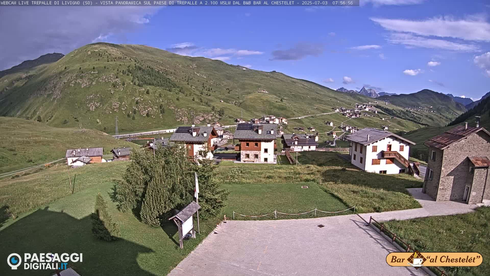 Livigno, Trepalle Live Cam - Sondrio, Lombardy, Italy