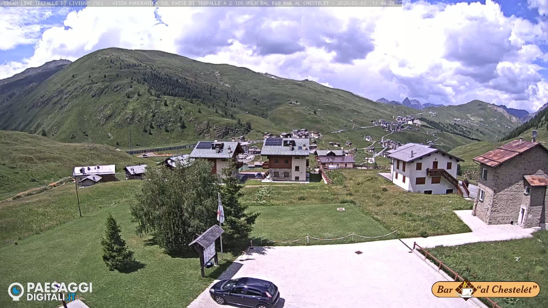 Livigno, Trepalle Live Cam - Sondrio, Lombardy, Italy