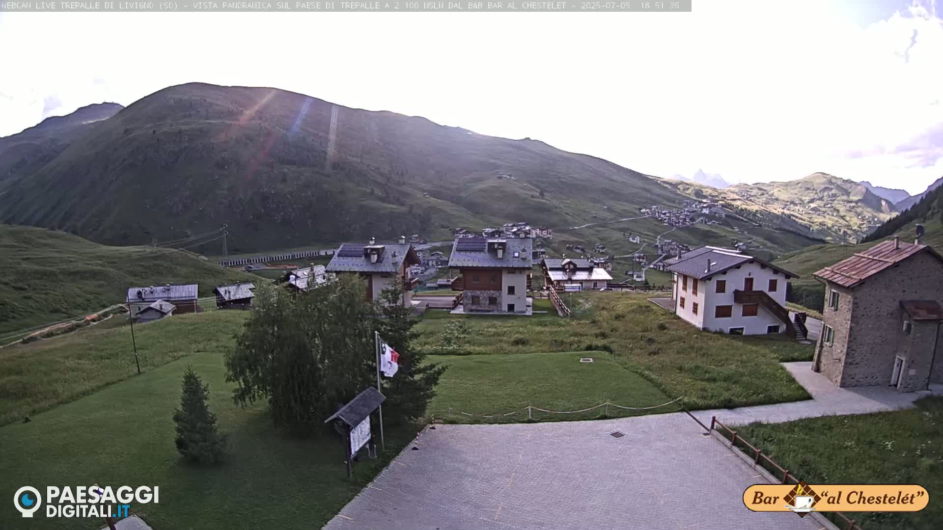 Livigno, Trepalle Live Cam - Sondrio, Lombardy, Italy