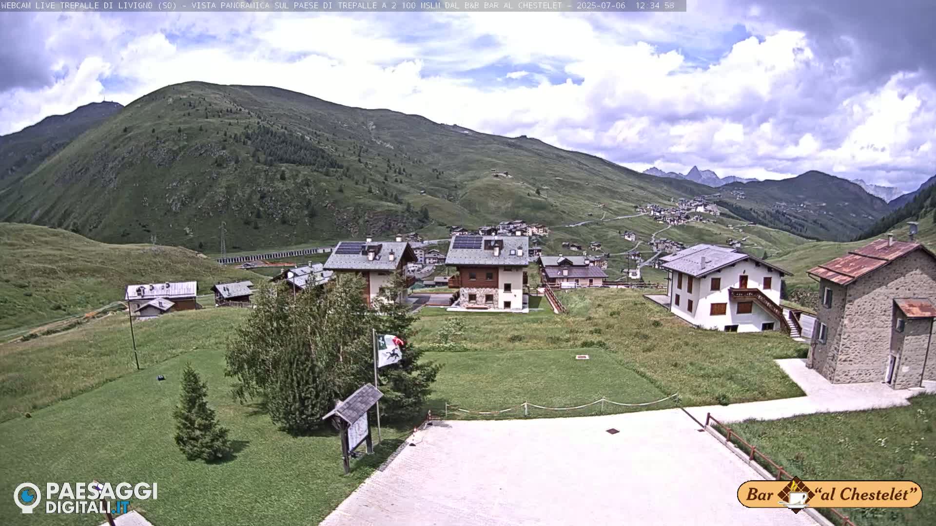 Livigno, Trepalle Live Cam - Sondrio, Lombardy, Italy