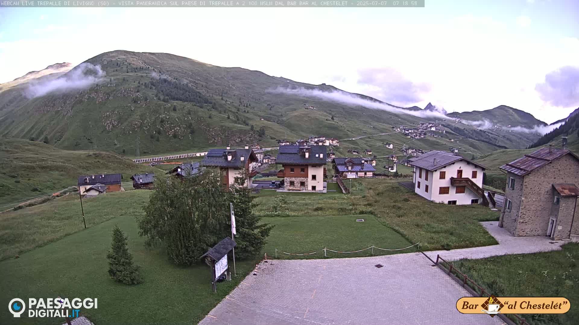 Livigno, Trepalle Live Cam - Sondrio, Lombardy, Italy
