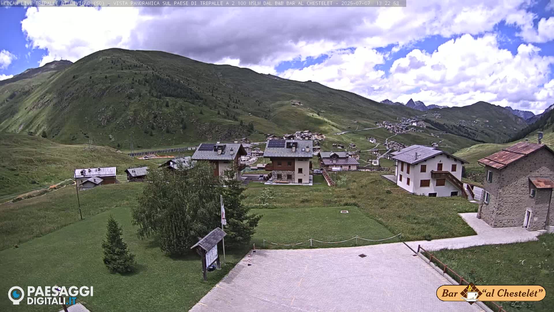 Livigno, Trepalle Live Cam - Sondrio, Lombardy, Italy