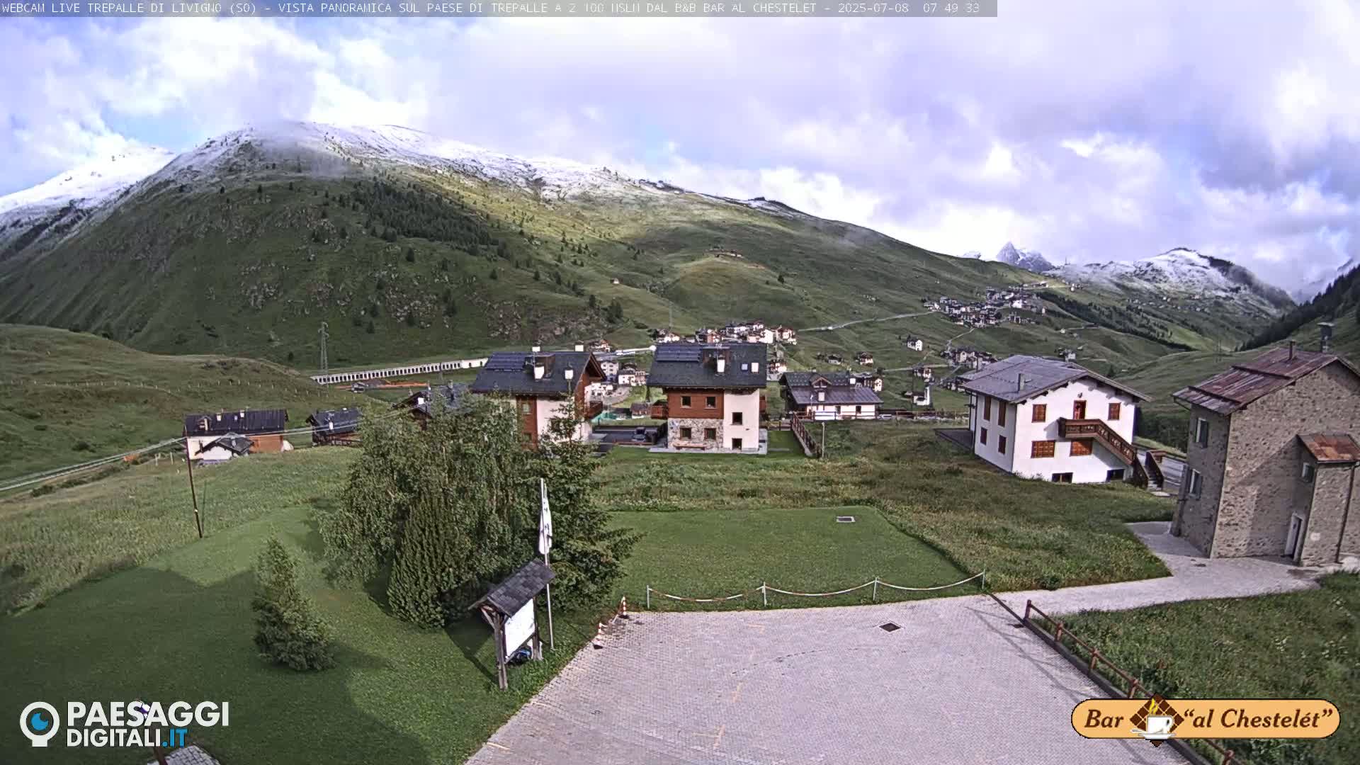 Livigno, Trepalle Live Cam - Sondrio, Lombardy, Italy