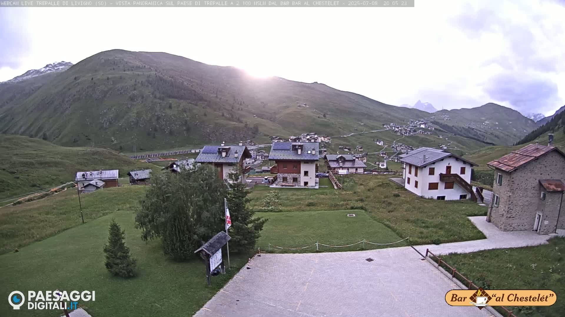 Livigno, Trepalle Live Cam - Sondrio, Lombardy, Italy