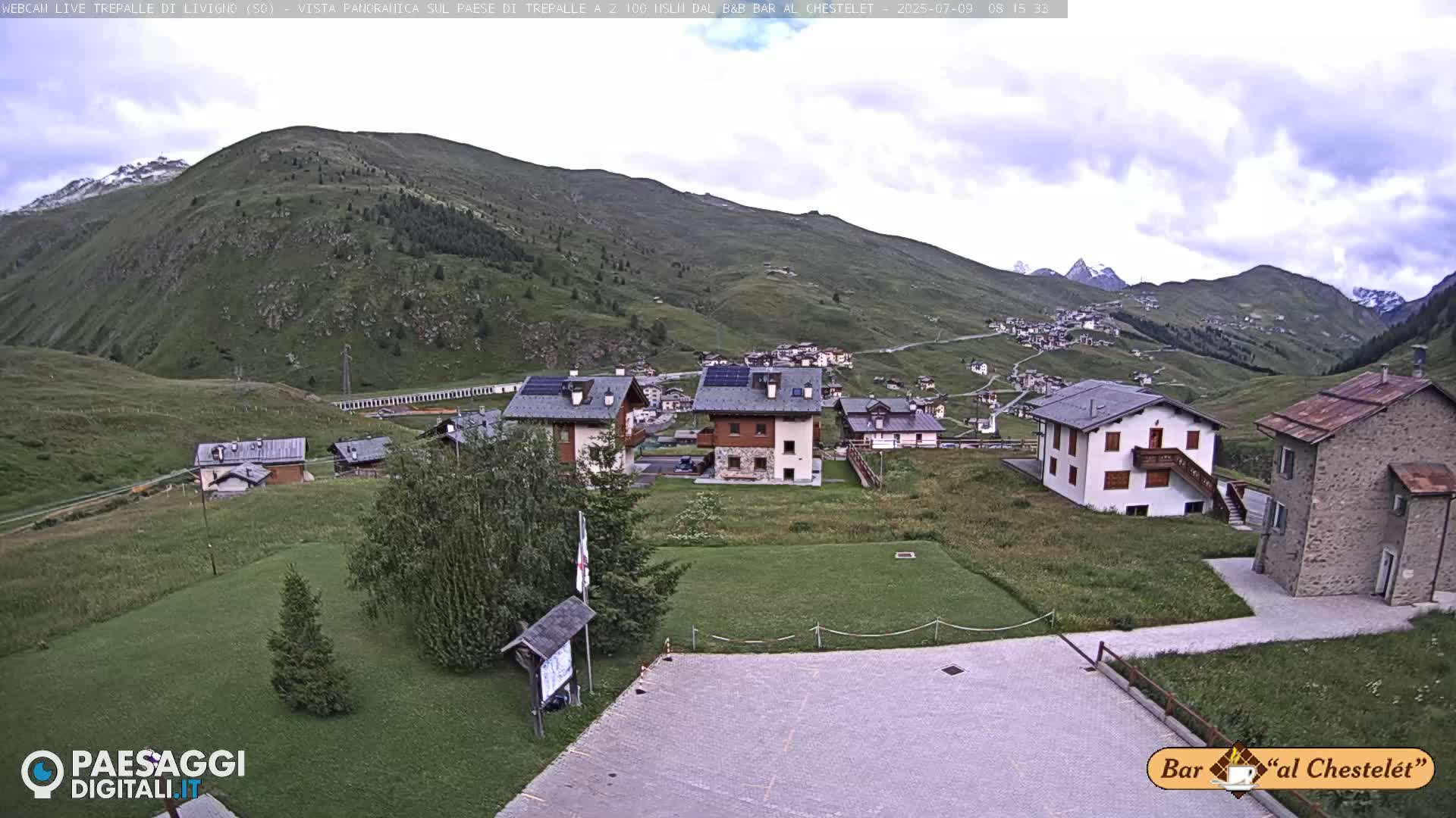 Livigno, Trepalle Live Cam - Sondrio, Lombardy, Italy