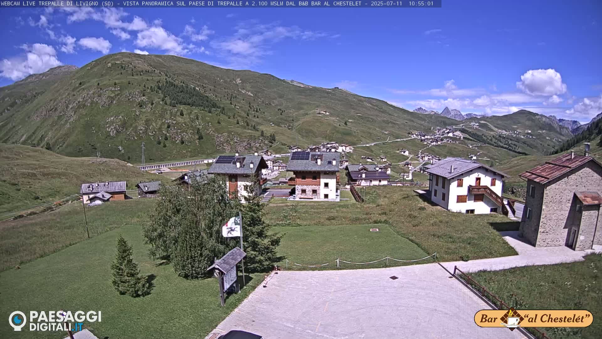 Livigno, Trepalle Live Cam - Sondrio, Lombardy, Italy