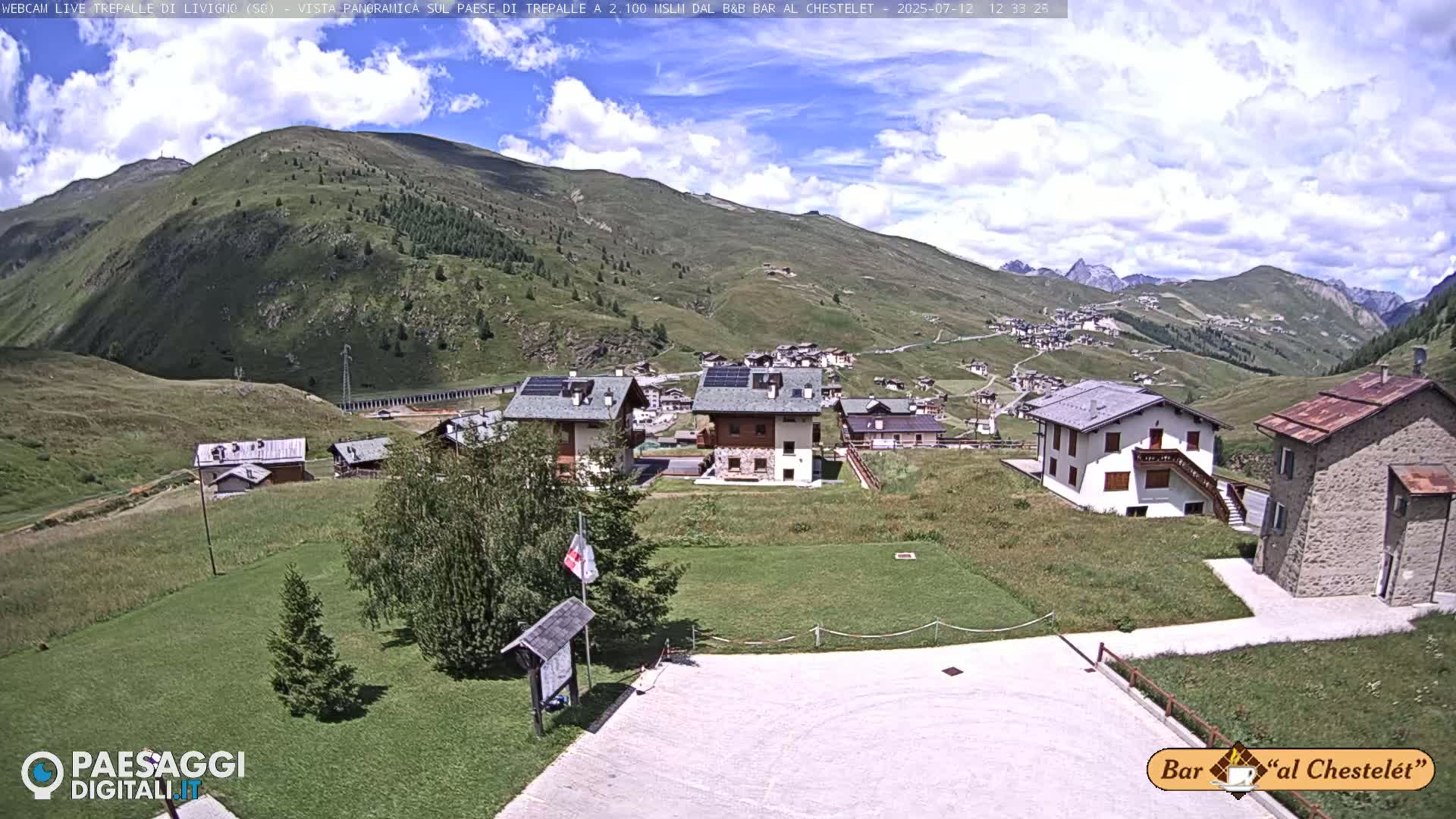 Livigno, Trepalle Live Cam - Sondrio, Lombardy, Italy