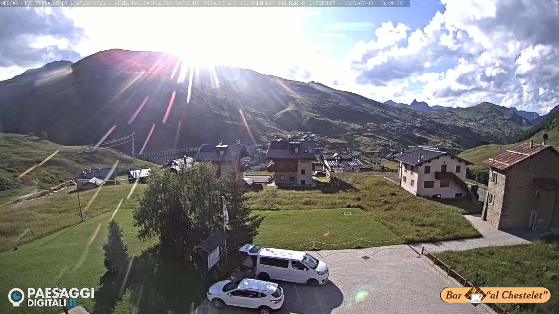 Livigno, Trepalle Live Cam - Sondrio, Lombardy, Italy