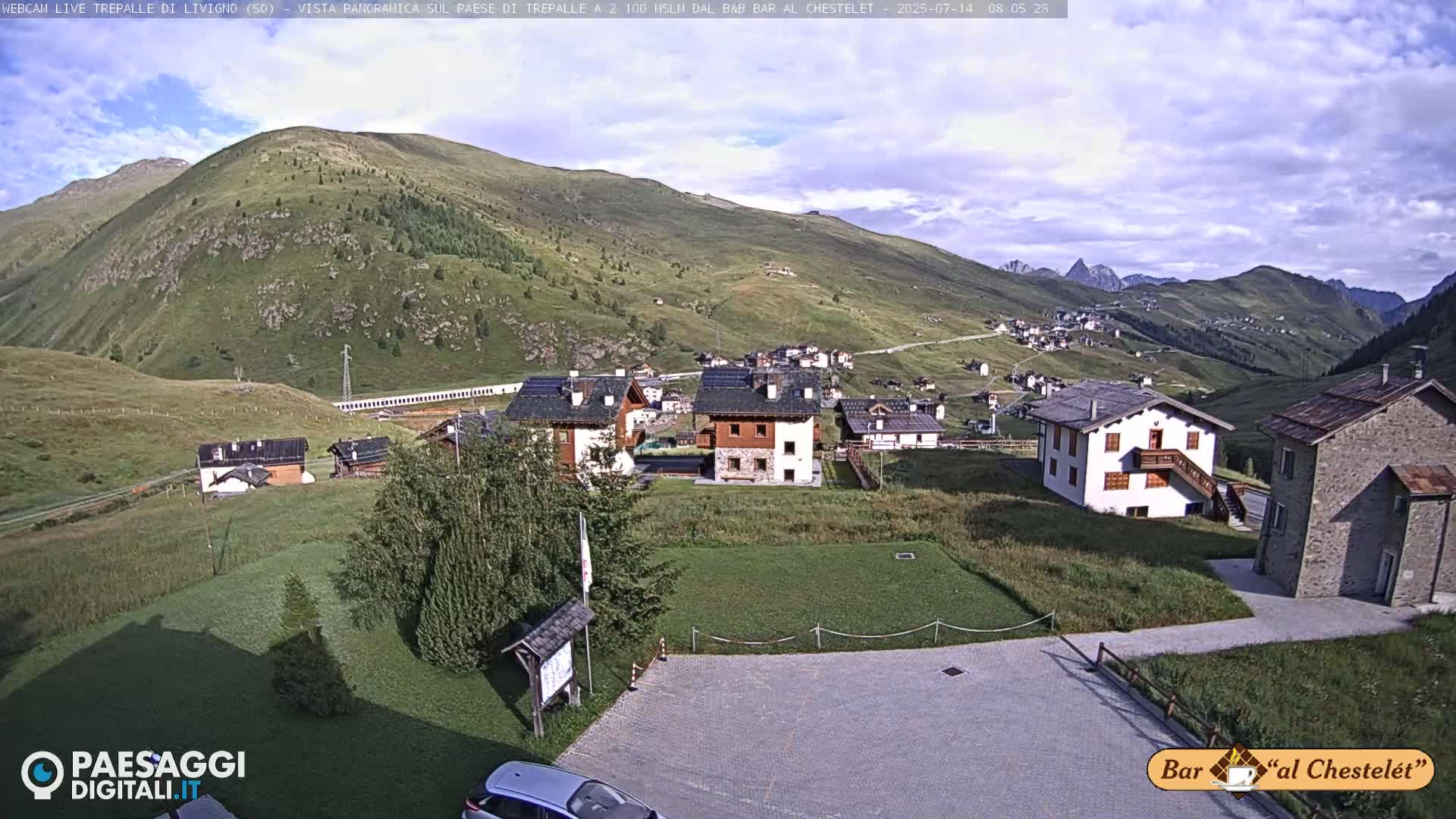 Livigno, Trepalle Live Cam - Sondrio, Lombardy, Italy