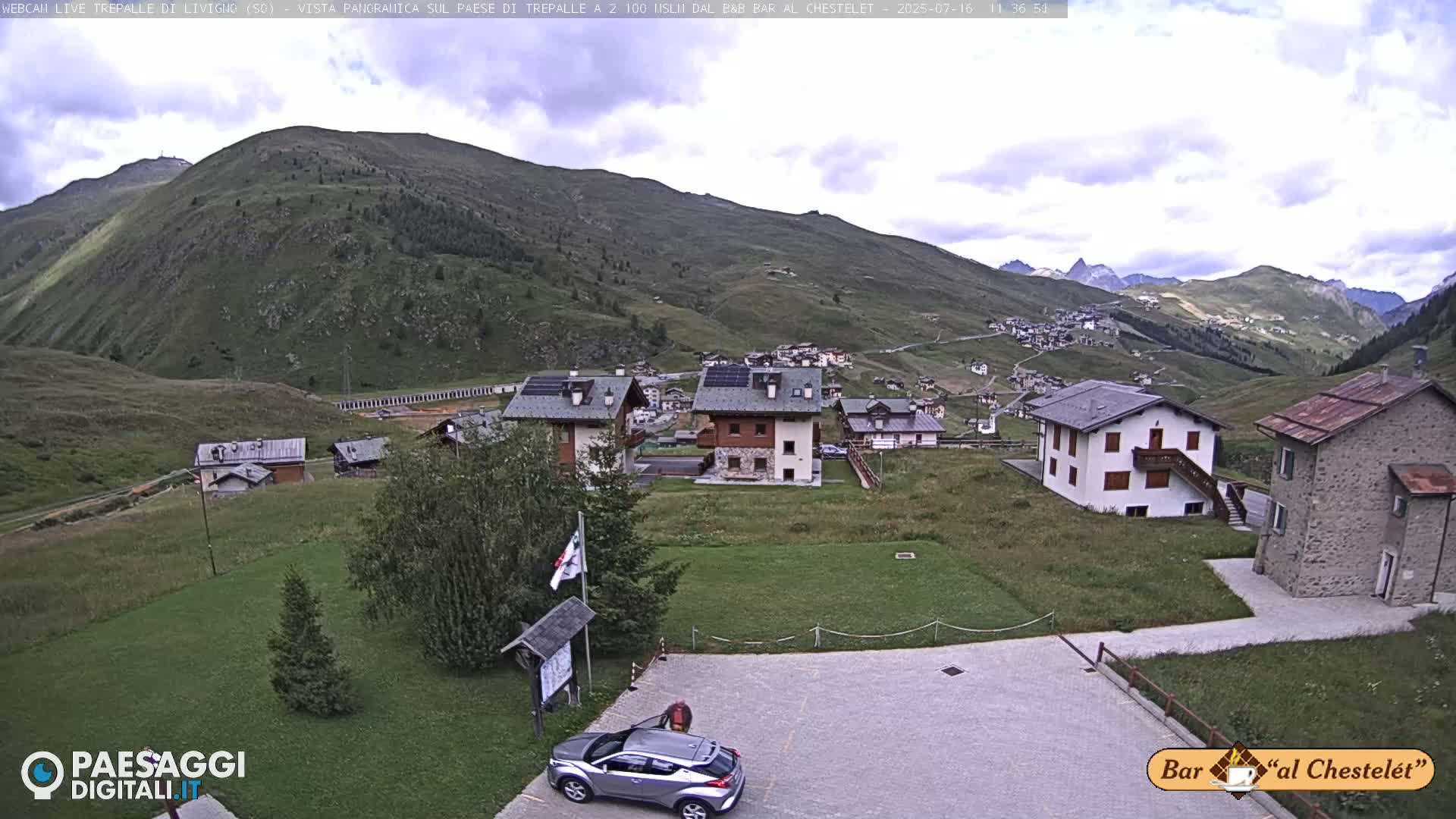 Livigno, Trepalle Live Cam - Sondrio, Lombardy, Italy