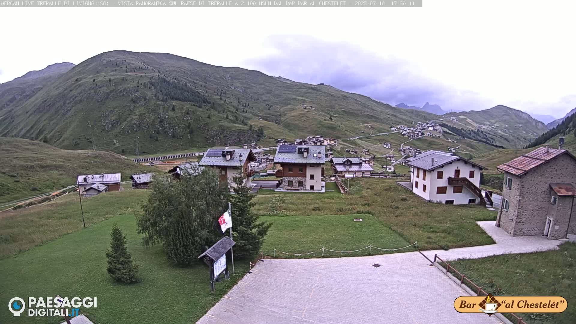 Livigno, Trepalle Live Cam - Sondrio, Lombardy, Italy