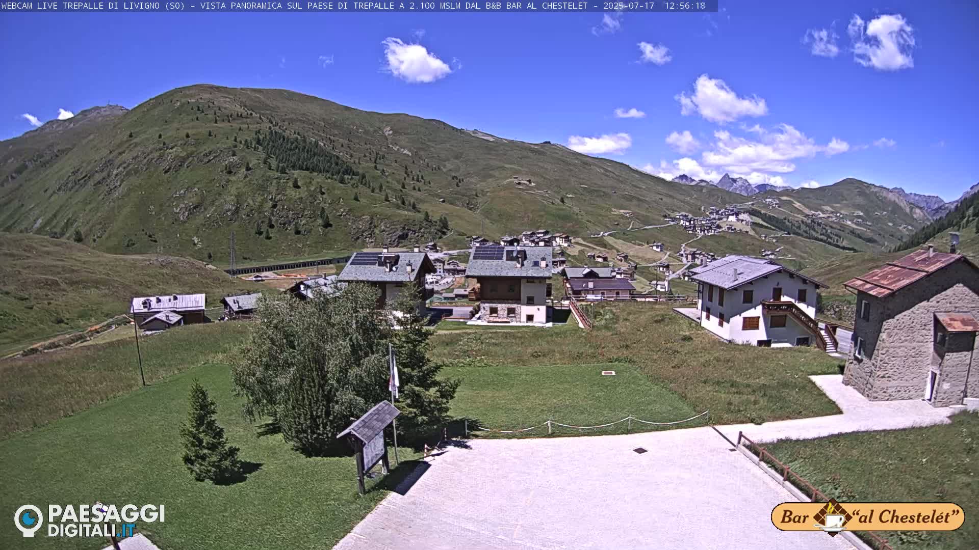 Livigno, Trepalle Live Cam - Sondrio, Lombardy, Italy