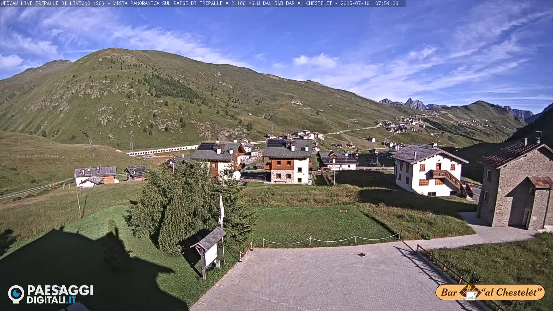 Livigno, Trepalle Live Cam - Sondrio, Lombardy, Italy