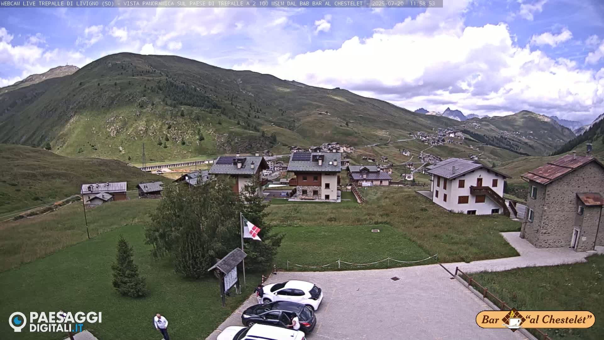 Livigno, Trepalle Live Cam - Sondrio, Lombardy, Italy
