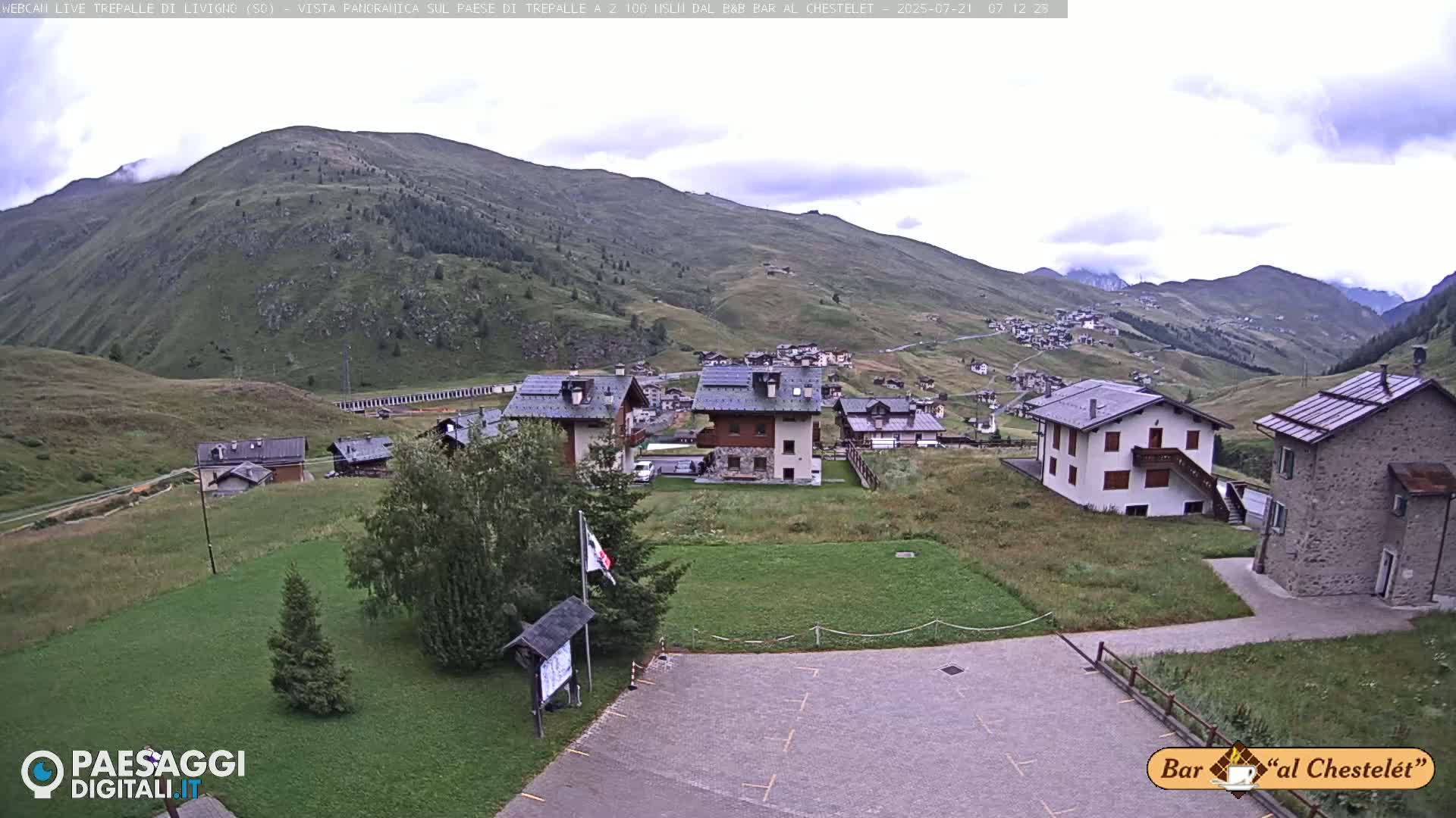 Livigno, Trepalle Live Cam - Sondrio, Lombardy, Italy