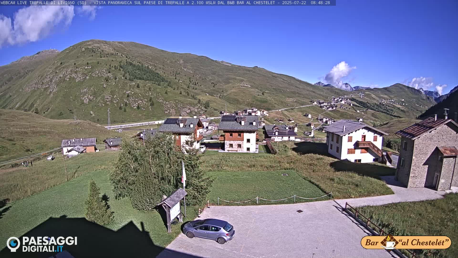 Livigno, Trepalle Live Cam - Sondrio, Lombardy, Italy