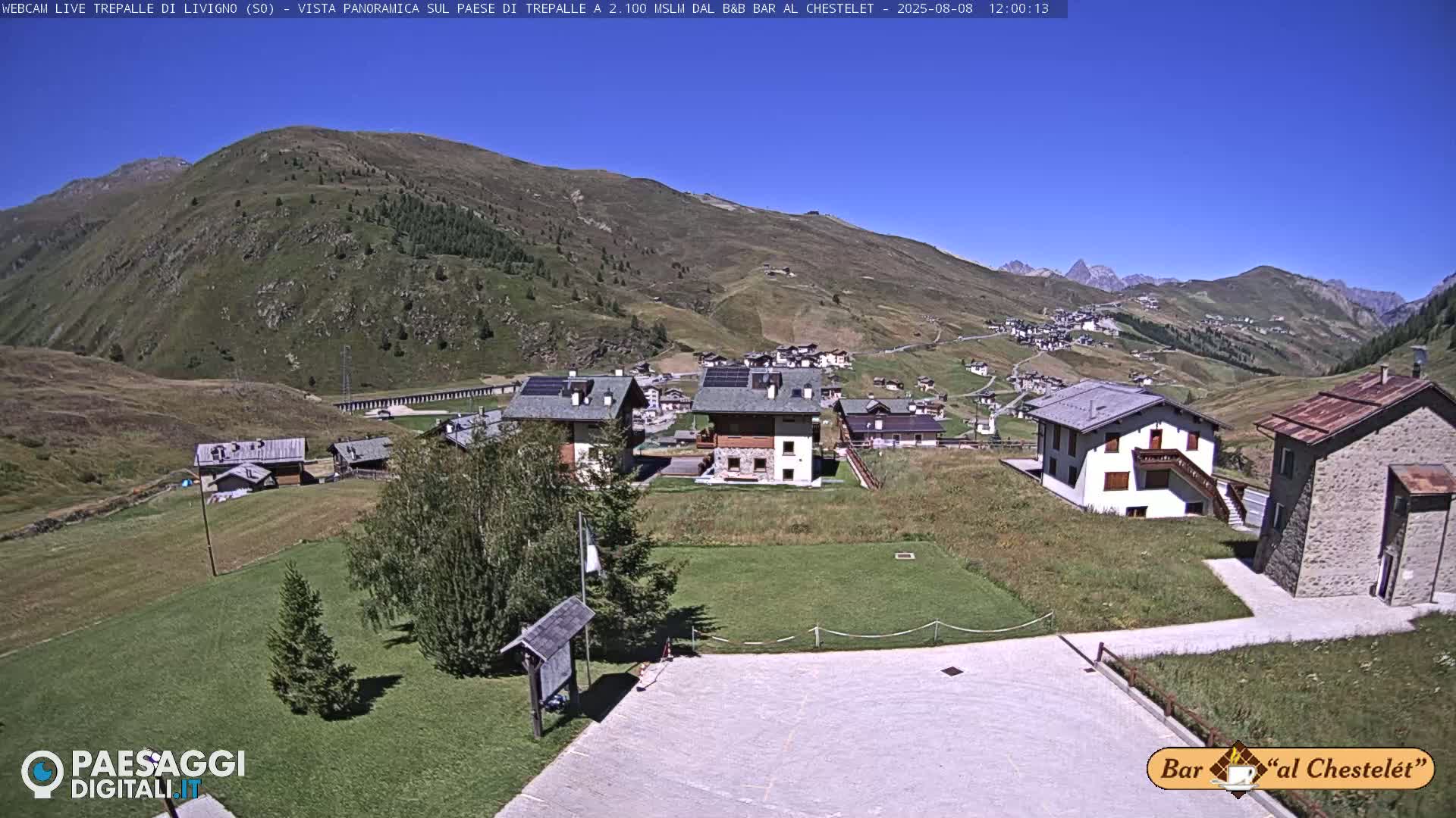 Livigno, Trepalle Live Cam - Sondrio, Lombardy, Italy